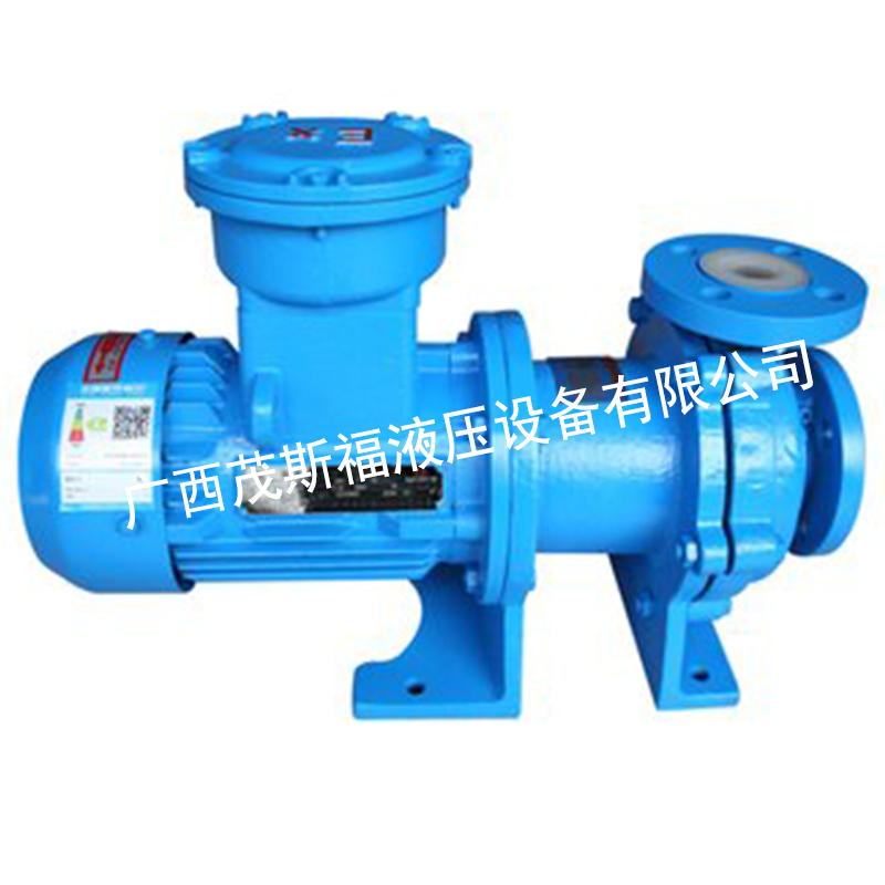 廠家供應(yīng)CQB50-32-125F氟塑料磁力泵，稀鹽酸輸送泵 .jpg